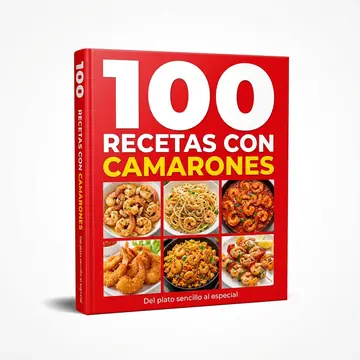 Portada del bono 100 Recetas con Camarones