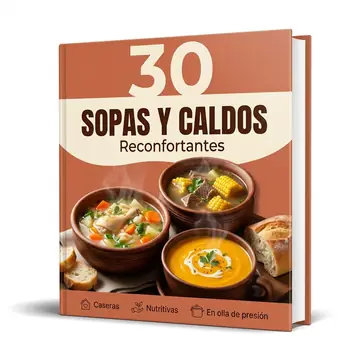 Portada del bono 30 Sopas y Caldos Reconfortantes
